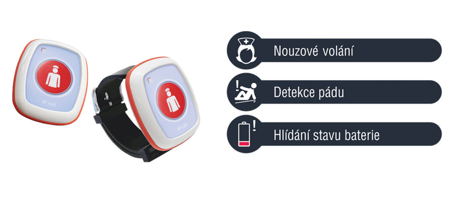 Bezdrátová signalizace pacientů a klientů